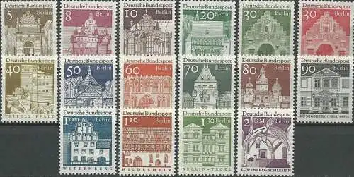 BERLIN 1966 Mi-Nr. 270/85 ** MNH