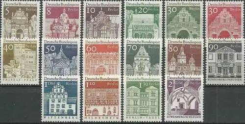 BERLIN 1966 Mi-Nr. 270/85 ** MNH