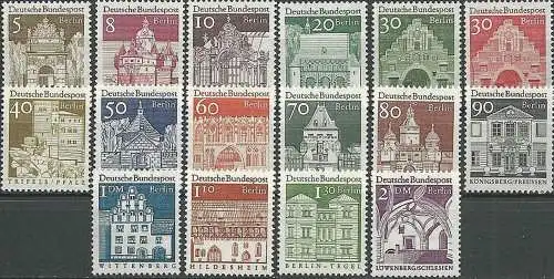 BERLIN 1966 Mi-Nr. 270/85 ** MNH
