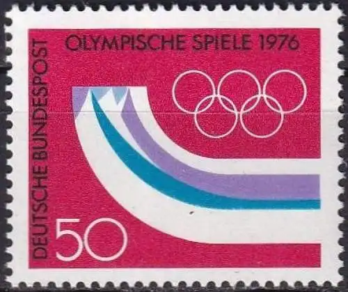 DEUTSCHLAND 1976 Mi-Nr. 875 ** MNH