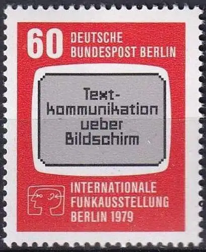 BERLIN 1979 Mi-Nr. 600 ** MNH