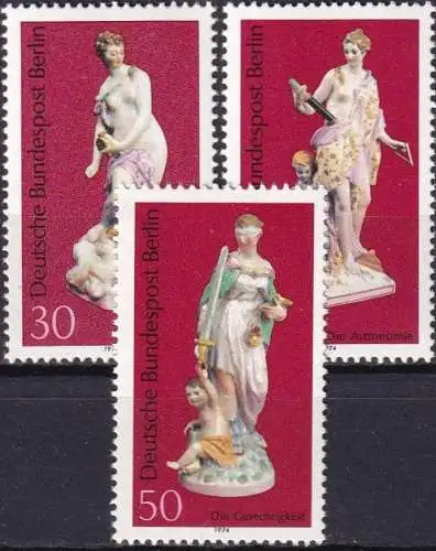 BERLIN 1974 Mi-Nr. 478/80 ** MNH