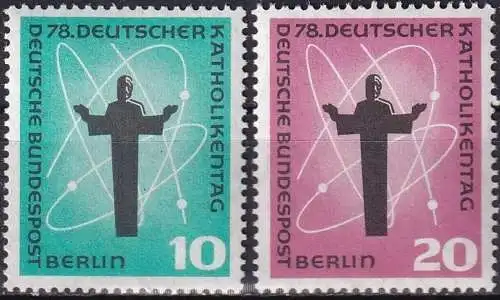 BERLIN 1958 Mi-Nr. 179/80 ** MNH