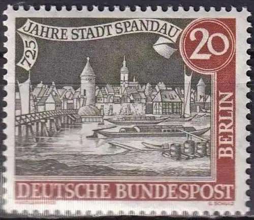 BERLIN 1957 Mi-Nr. 159 ** MNH