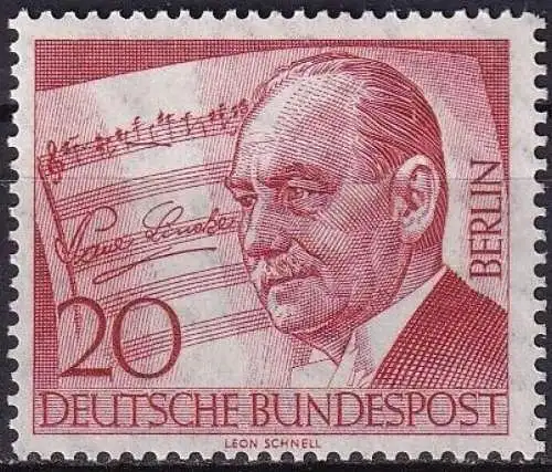 BERLIN 1956 Mi-Nr. 156 ** MNH