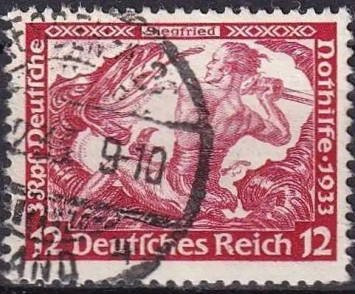 DEUTSCHES REICH 1933 Mi-Nr. 504 A o used