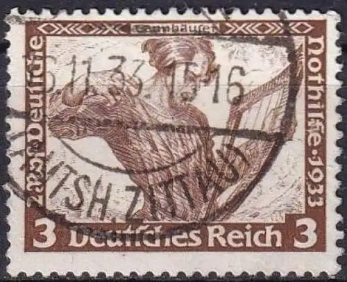DEUTSCHES REICH 1933 Mi-Nr. 499 A o used