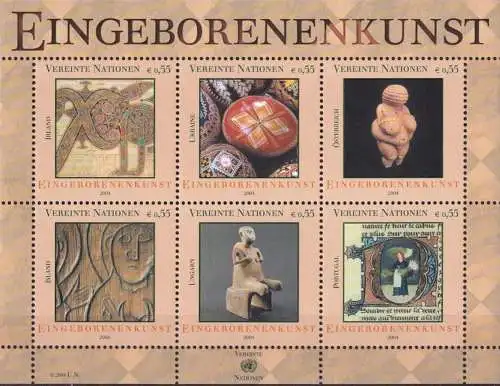 UNO WIEN 2004 Mi-Nr. Block 18 ** MNH