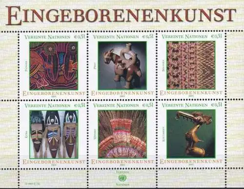 UNO WIEN 2003 Mi-Nr. Block 17 ** MNH