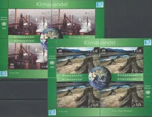 UNO WIEN 2008 Mi-Nr. Block 23/24 ** MNH