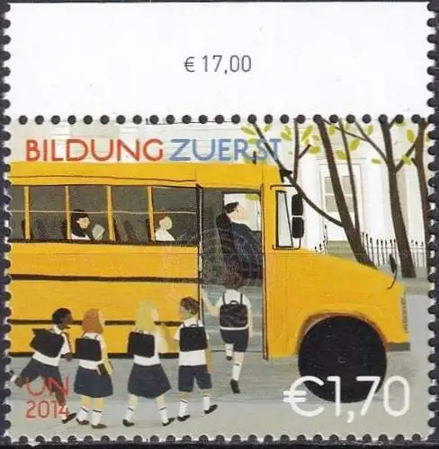 UNO WIEN 2014 Mi-Nr. 842 ** MNH