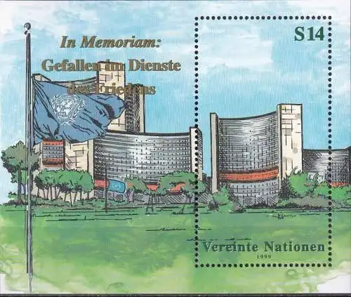 UNO WIEN 1999 Mi-Nr. Block 11 ** MNH