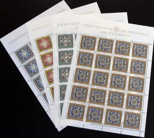 LIECHTENSTEIN 1994 Mi-Nr. 1099/02 Kleinbogen ** MNH