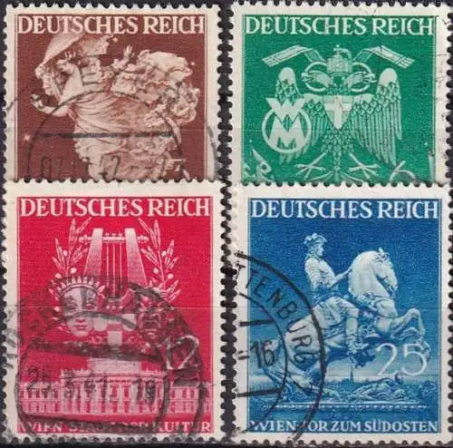 DEUTSCHES REICH 1941 Mi-Nr. 768/71 o used