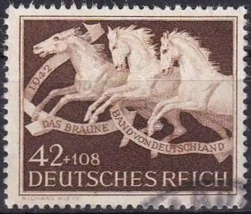 DEUTSCHES REICH 1942 Mi-Nr. 815 o used