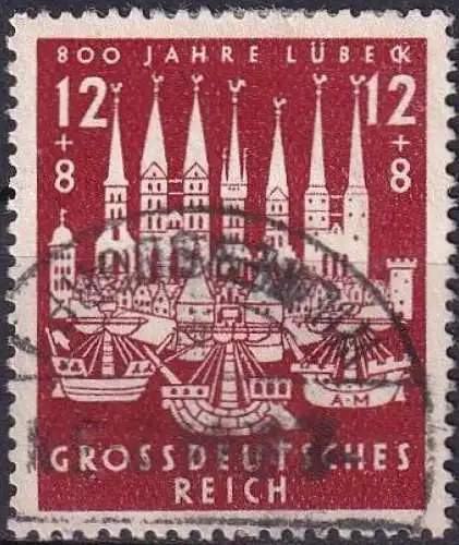 DEUTSCHES REICH 1943 Mi-Nr. 862 o used