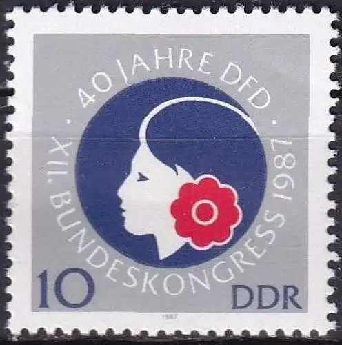 DDR 1987 Mi-Nr. 3079 ** MNH