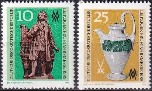DDR 1985 Mi-Nr. 2929/30 ** MNH