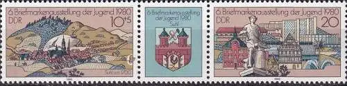 DDR 1980 Mi-Nr. 2532/33 ** MNH