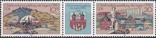 DDR 1980 Mi-Nr. 2532/33 ** MNH