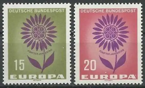 DEUTSCHLAND 1964 Mi-Nr. 445/46 ** MNH - CEPT