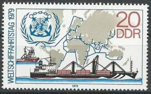 DDR 1979 Mi-Nr. 2405 ** MNH