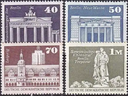 DDR 1973 Mi-Nr. 1879/82 ** MNH