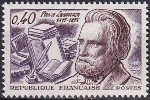 FRANKREICH 1968 Mi-Nr. 1625 ** MNH