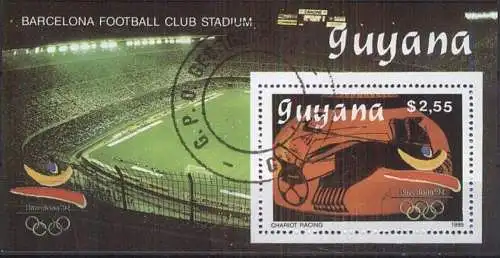 GUYANA 1989 Mi-Nr. Block 67 o used