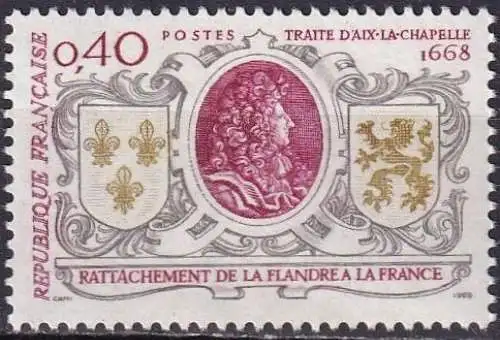 FRANKREICH 1967 Mi-Nr. 1628 ** MNH