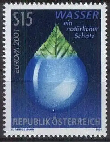 ÖSTERREICH 2001 Mi-Nr. 2344 ** MNH