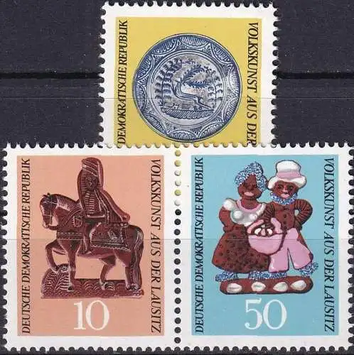 DDR 1969 Mi-Nr. 1521/23 ** MNH