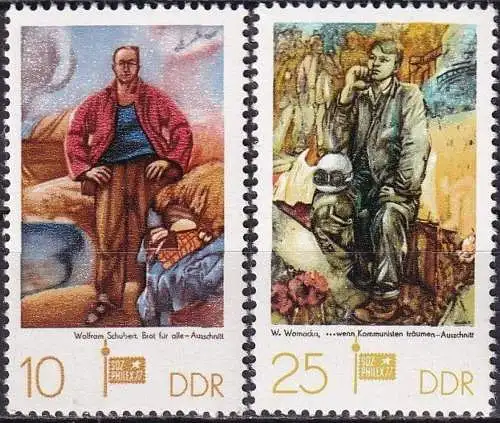 DDR 1977 Mi-Nr. 2247/48 ** MNH