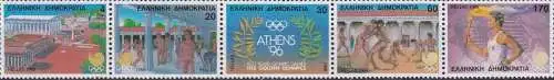 GRIECHENLAND 1988 Mi-Nr. 1687/91 A ** MNH