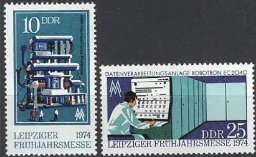 DDR 1974 Mi-Nr. 1931/32 ** MNH