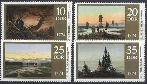 DDR 1974 Mi-Nr. 1958/61 ** MNH