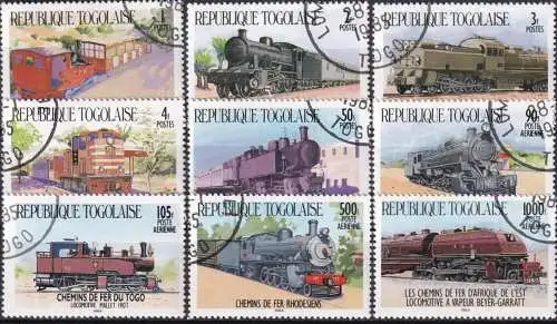 TOGO 1984 Mi-Nr. 1807/15 o used - aus Abo