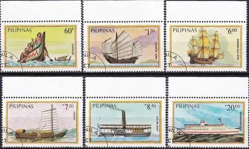 PHILIPPINEN 1984 Mi-Nr. 1629/34 o used - aus Abo