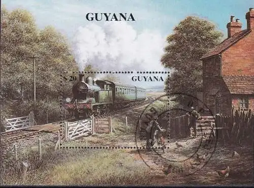 GUYANA 1990 Mi-Nr. Block 93 o used - aus Abo