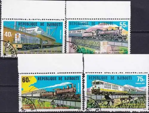 DJIBOUTI 1979 Mi-Nr. 237/40 o used - aus Abo