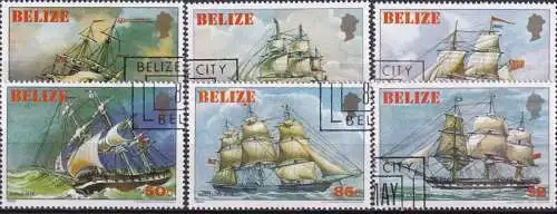 BELIZE 1982 Mi-Nr. 625/30 o used - aus Abo