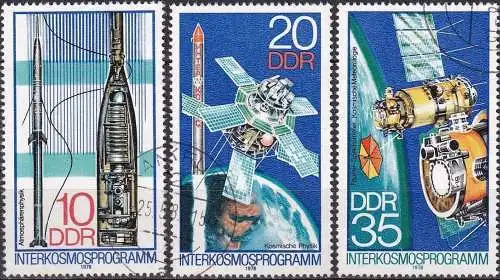 DDR 1978 Mi-Nr. 2310/12 o used