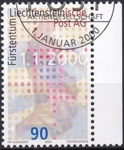 LIECHTENSTEIN 2000 Mi-Nr. 1226 o used - aus Abo