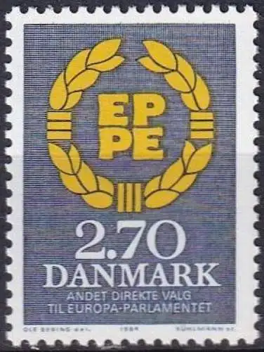 DÄNEMARK 1984 MI-NR. 804 ** MNH