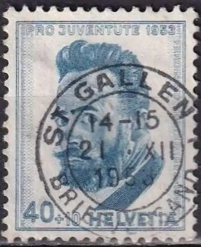 SCHWEIZ 1952 Mi-Nr. 592 o used