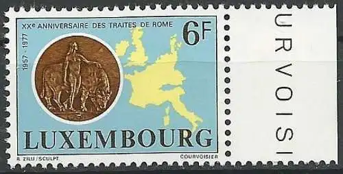 LUXEMBURG 1977 Mi-Nr. 956 ** MNH