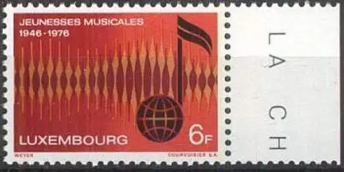 LUXEMBURG 1976 Mi-Nr. 932 ** MNH