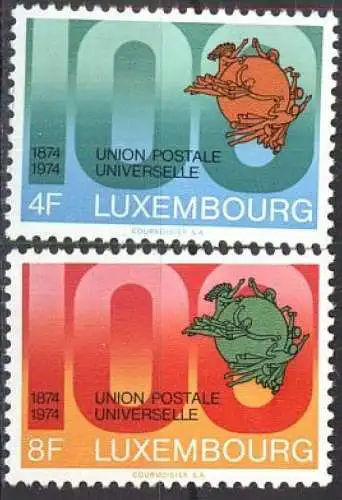 LUXEMBURG 1974 Mi-Nr. 889/90 ** MNH