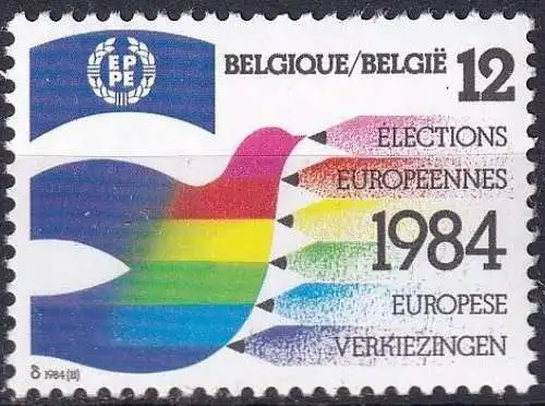 BELGIEN 1984 Mi-Nr. 2185 ** MNH