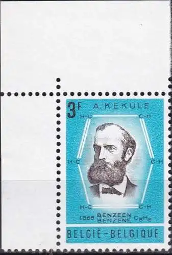 BELGIEN 1966 Mi-Nr. 1439 Eckrand ** MNH